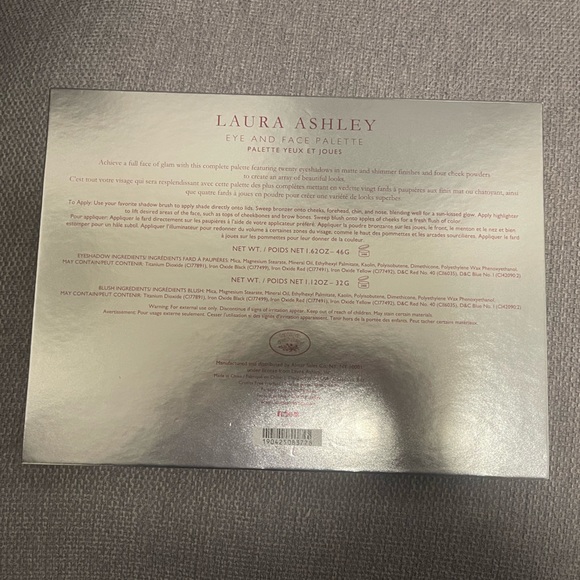 Laura Ashley Makeup Pallet Eyeshadows / Blushes New - Picture 2 of 10